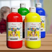 Mabeyn Ana Renkler Parmak Boyası 4'lü Set 4X500GR