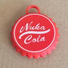 Mabeyn Mizaku Fallout Nuka Cola Temalı ile Uyumlu Kılıf Anahtarlık