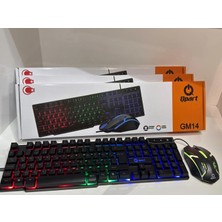 QParts Qpart GM14 Oyuncu Klavye & Mouse Set