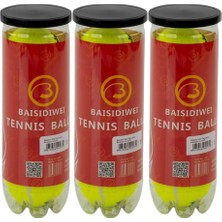Toptan Bulurum 9’lu Tenis Topu Seti Dayanıklı Yüksek Zıplama Performans Topları