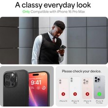 Mabeyn Ciel By 16 Pro Max ile Uyumlu Magsafe Kılıf Kajuk Mag Hava Kanalı TEKNOLOJISI™ Askeri Sınıf Koruma Vegan Deri Kapak - ACS08395