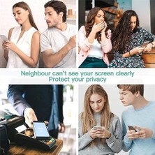 Mabeyn Oppo A52 - A72 - A92 Privacy (Hayalet) Ekran Koruyucu – 2 Adet - 9h Temperli Cam, Yan Görünme Engelleyici, Tam Kaplama