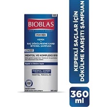 Mabeyn Thermal Expert Şampuan – Kepek ve Saç Dökülmesine Karşı, Termal Su & Mentol Içerikli, Bitkisel Kompleks B19, 360 ml