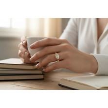 Xuping Jewelry Stil Incisi/xupıng Jewelry Markiz Kesim Zirkon Taşlı Yüzük