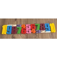 Mabeyn Sayı Blokları - Matematik Toplama Blokları - Eğitici Oyuncak Seti