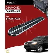 Ankatech Kia Sportage 2 diamond krom Yan Basamak 173 cm 2004-2010