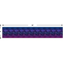 Mabeyn Galaxy Backdrop, 4' x 30' - Partiler Için Zemin, Gece Gökyüzü Fotoğraf Zemini, Duvar Kaplaması Kolay, Fotoğraf Arka Planı, Doğum Günü Zemini, Uzay Teması Doğum Günü