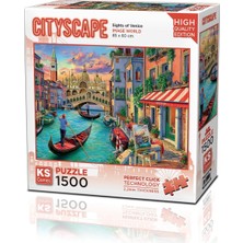 Mabeyn 22029 Sights Of Venice 1500 Parça Puzzle -Ks Puzzle