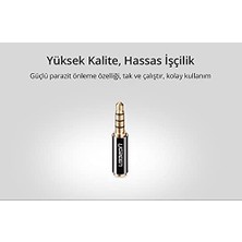 Mabeyn 3.5mm'den 2.5mm'ye Dönüştürücü Siyah