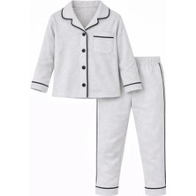 Unisex Bebek Alt Üst Pijama Takım-Grimelanj
