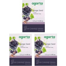 Mabeyn Doğal Üzüm Çekirdeği Sabunu 125 gr x 3 Adet