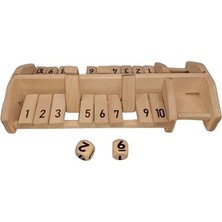 Mabeyn Ahşap Matematik Öğrenme Oyunu, 2 Kişilik, Toplama Işlemi Kartları, Sayı Blokları