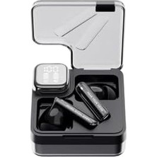 Mabeyn Qcy T31 Melobuds Neo Enc 4 Mikrofon Dijital Güç Göstergesi Bluetooth 5.3 Kablosuz Kulaklık Siyah
