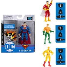 Mabeyn Dc Comics 10 cm Superman 3 Gizem Aksesuarlı Aksiyon Figürü, (Asorti)