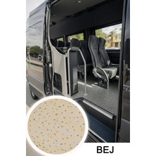 Sayın Tekstil Taban Muşambası - Sprinter Desenli - Bej - 200 cm