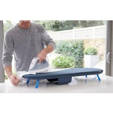 Mabeyn Plus Ütü Masası Kılıfı, Pamuk, Siyah/mavi