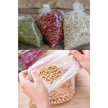 Mabeyn Şeffaf Naylon 5 Lik 30X52 Cm. Bakkaliye Poşeti Torbası - 1 Kg. - Ort. 85 Adet - 1 Paket