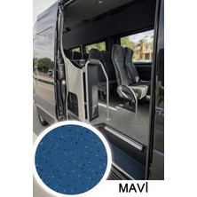 Sayın Tekstil Taban Muşambası - Sprinter Desenli - Mavi - 200 cm