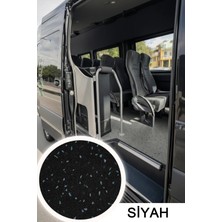 Sayın Tekstil Taban Muşambası - Sprinter Desenli - Siyah - 200 cm