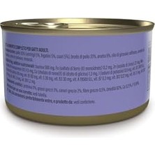 Mabeyn Schesir After Dark Tavuk ile Ördek Paté Yetişkin Kedi Konservesi 80G
