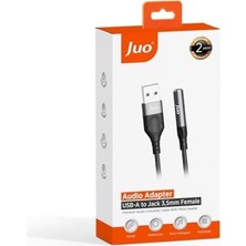 Mabeyn Usb-A To 3.5mm Kulaklık Mikrofon Aux Dönüştürücü Harici Ses Kartı