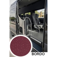 Sayın Tekstil Taban Muşambası - Sprinter Desenli - Bordo - 200 cm