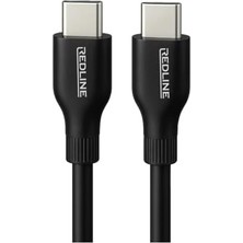 Mabeyn Redlıne 60W Hizli Sarj ve Veri Kablosu Type-C'den Type-C'ye, 1.2 Metre