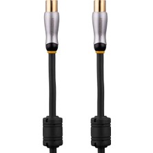 Mabeyn HY-P590, 9.5 Tv M To 9.5 Tv F 1.5 M Anten Kablosu, Beyaz