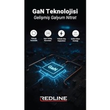 Mabeyn Redline 35W Gan Type-C ve Usb-A Girisli Hizli Sarj Adaptörü
