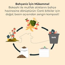 Mabeyn Bokashi Kepeği 1 Kg, Iç ve Dış Mekan Kompost Kovaları Için Hızlı ve Kolay Kompost Başlatıcı