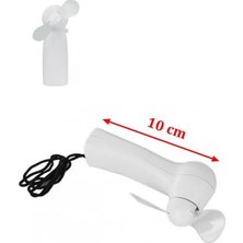 Mabeyn Pilli El Fanı | Taşınabilir Mini El Vantilatörü | Boyun Askılı Portatif Serinletici Fan | Sessiz, Hafif ve Güçlü Üfleme