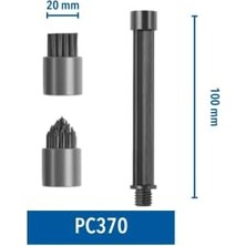 Mabeyn PC370 Zor Erişilen Yerler Için Versa Detay Fırçası, Versa (PC10-1/10) Ile Uyumlu, 2'li