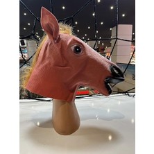 Mabeyn Halloween At Maskesi, Korku Maskesi, Bayramı Aksesuarları, At Kafası, Şaka Oyunları ve Korku Maskeleri