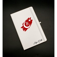 As Gift Kişiye Özel 29 Ekim Baskılı Beyaz Defter