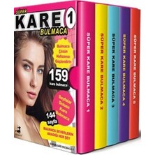 Mabeyn Süper Kare Bulmaca 5 Kitap - Kutulu Set