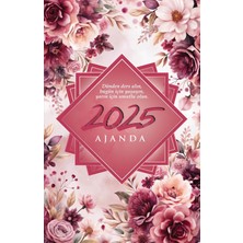 Mabeyn Mor Kelebek 2025 Ajanda - Pembe Düşler
