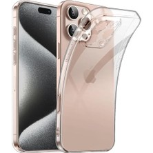 Mabeyn 16 Pro Şeffaf Kılıf, Kamera Korumalı Şeffaf Silikon Kılıf, Kamera Koruyuculu 16 Pro Transparent Kılıf