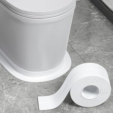 Mabeyn Sızdırmazlık Bandı Banyo Mutfak Lavabo Küvet Duş Teknesi Su Geçirmez Kenar Bant (320 Cm)