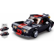 Mabeyn Model Bricks 2n1 Yarış Arabası Yapım Seti, 328 Parça