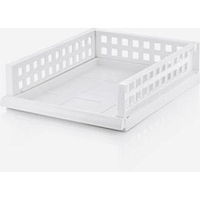 Mabeyn Akıllı Raf Midi 4lü Set Beyaz