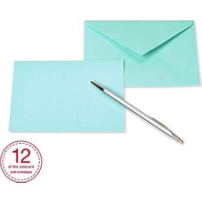 Mabeyn Greetings Zarflı Boş Kartlar, Pastel Renkler, 100 Adet