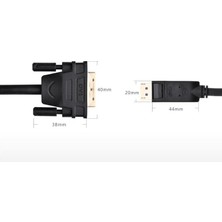 Mabeyn Displayport To DVI 24+1 Çevirici Kablo - Dp To DVI - 3 mt