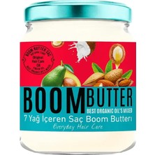 Mabeyn Boom Butter Saç Bakım Yağı, Yoğun Besleyici & Onarıcı, Kırılma Karşıtı & Saç Güçlendirici, Nemlendirici & Parlaklık Veren Bakım, 190 ml