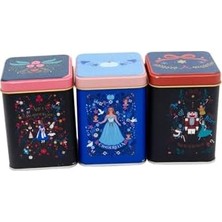 Mabeyn Kare Metal Saklama Kabı 75X75 3 Lü Set,