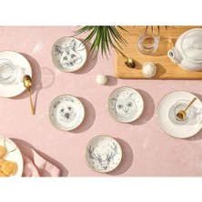 Mabeyn 4lü Mini Kase Takımı 10CM