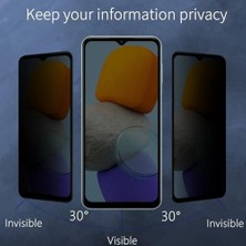 Mabeyn Oppo A15 - A15S Privacy (Hayalet) Ekran Koruyucu – 2 Adet - 9h Temperli Cam, Yan Görünme Engelleyici, Tam Kaplama