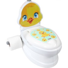 Pilsan Eğitici Civciv Klozet 25 kg Taşıma Kapasitesi ile Ergonomik Tasarım Çocuklar İçin