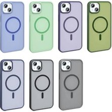 Mabeyn 14 ile Uyumlu Sio Magsafe ile Uyumlu Mat Kılıf – Darbeye Dayanıklı Sert Pc + Tpu, Kamera Korumalı, Kaymaz Ince Tasarım, Siyah