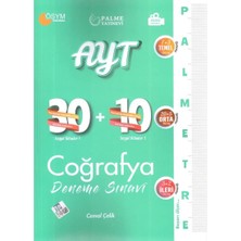 Mabeyn Palme Yks Ayt Coğrafya 40 Deneme Sınavı Palmetre Serisi*yeni*