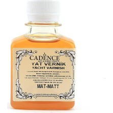 Cadence Yat Vernik Mat 100ML Standart Boya Özelliği ile Dayanıklı Koruma Sağlar